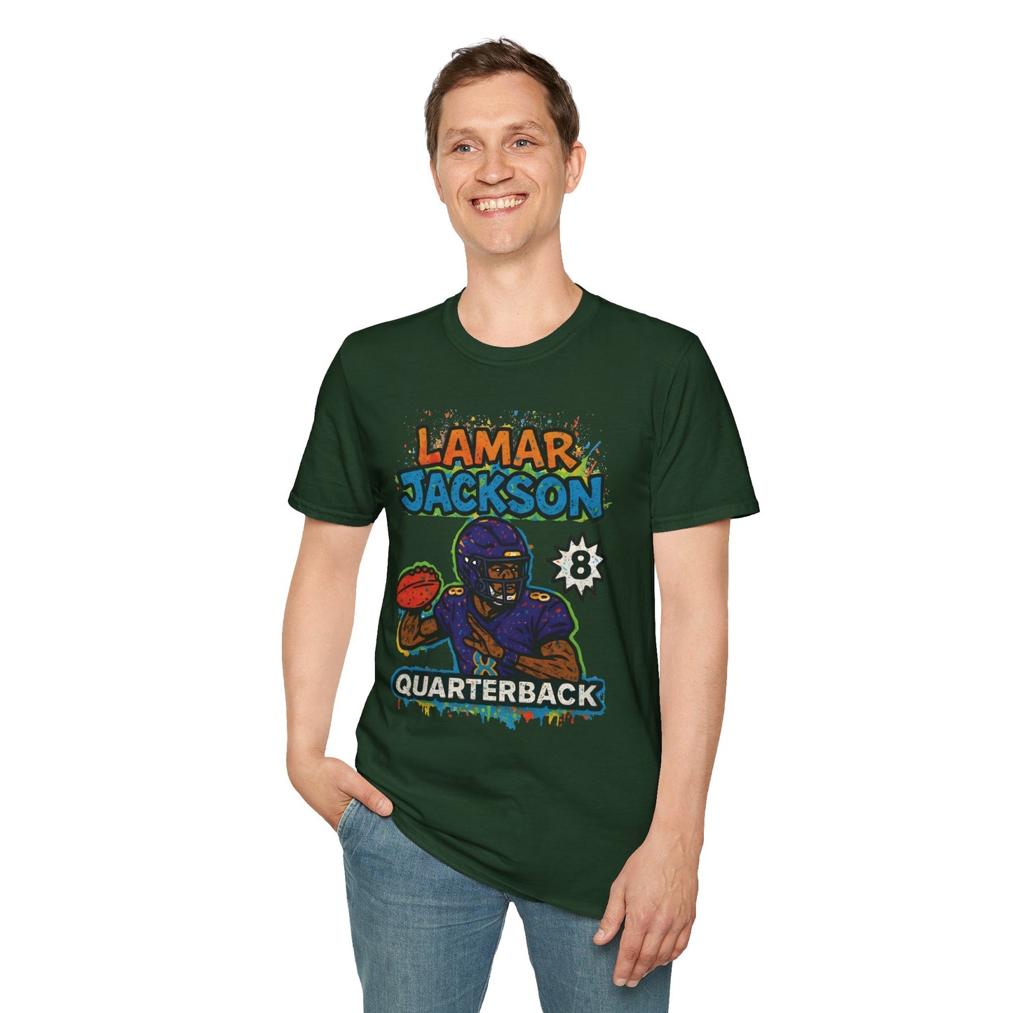 Baltimore Ravens Lamar Jackson Unisex