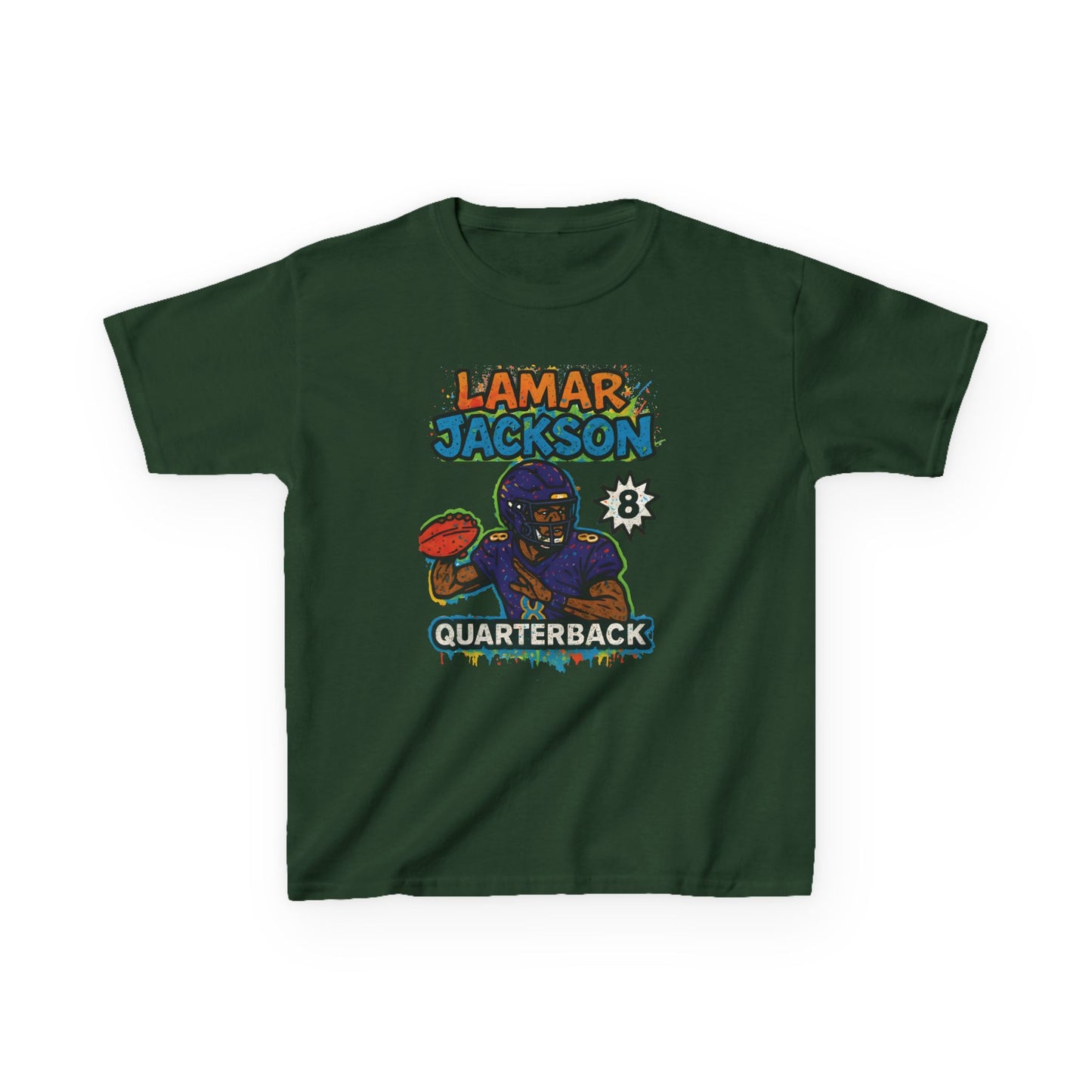 Baltimore Ravens Lamar Jackson Kids Unisex