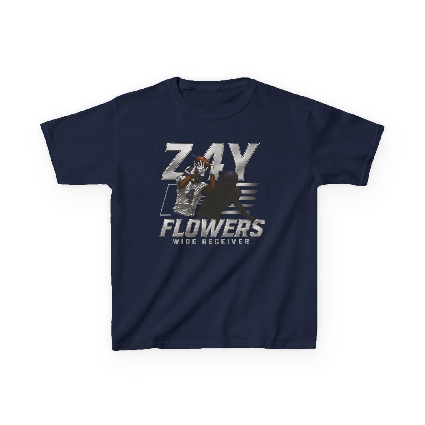 Baltimore Ravens Zay Flowers Kids Unisex