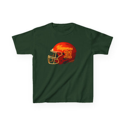 #31 UTRGV Football Helmet Kids Unisex
