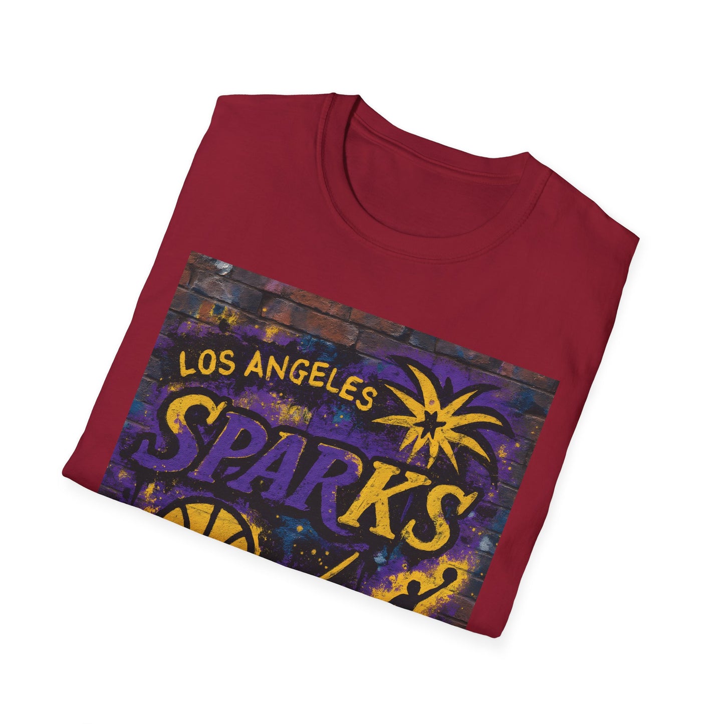 Los Angeles Sparks Graffiti Theme Unisex