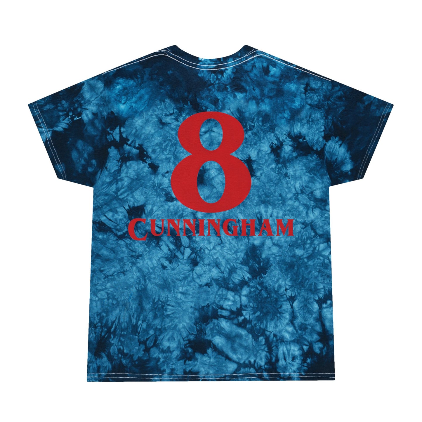 Front & Back Sophie Cunningham Indiana Fever Stranger Things Unisex Tie-Dye Tee