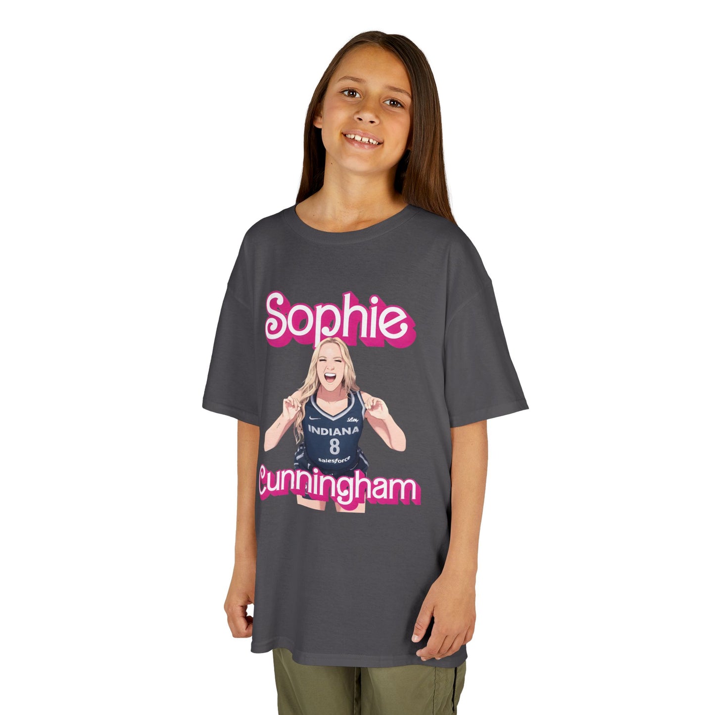 Indiana Fever Sophie Cunningham Kids Tee