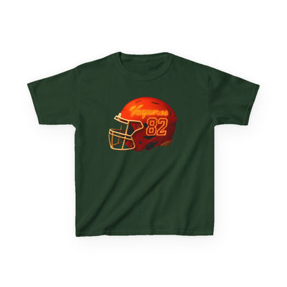 #82 UTRGV Football Helmet Kids Unisex
