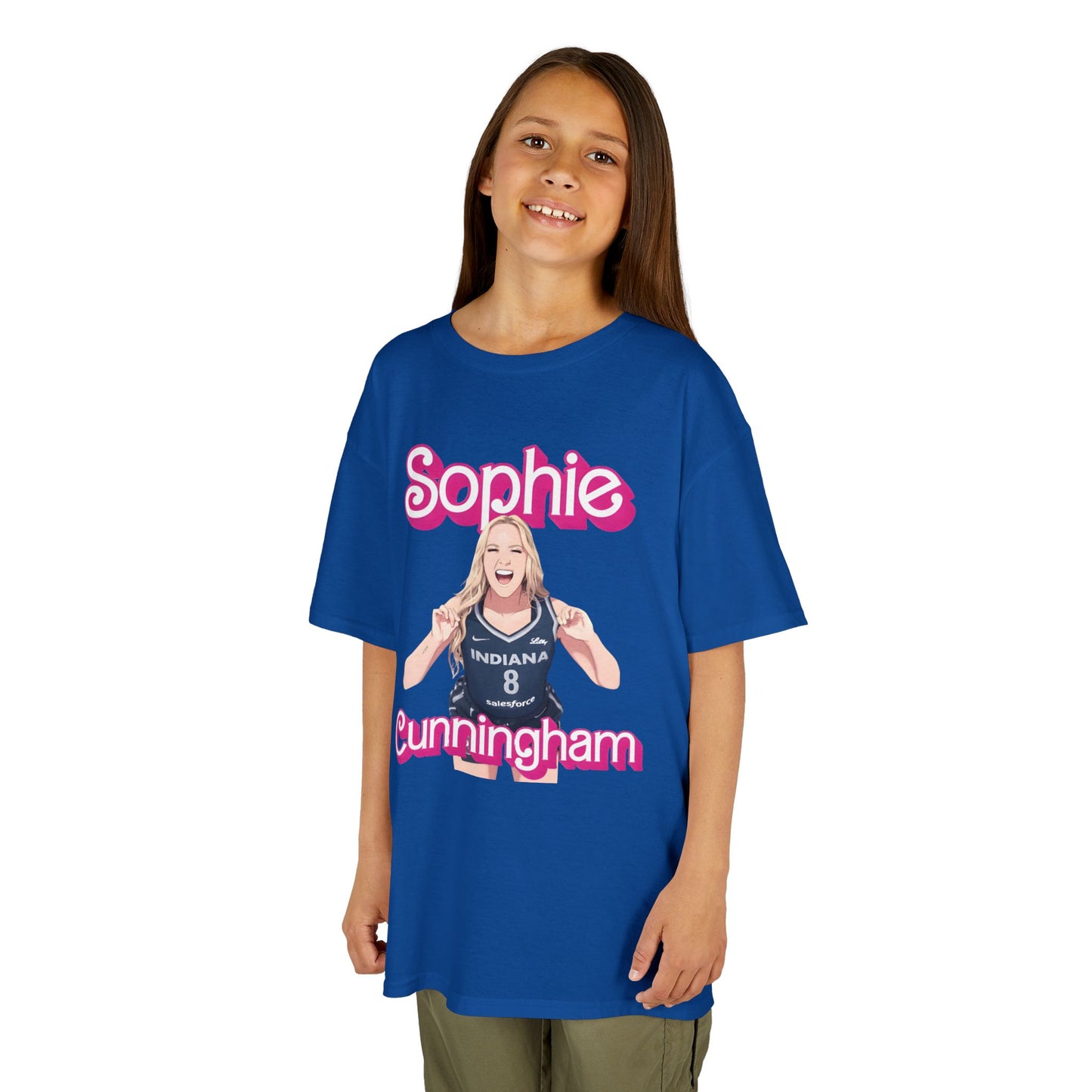 Indiana Fever Sophie Cunningham Kids Tee