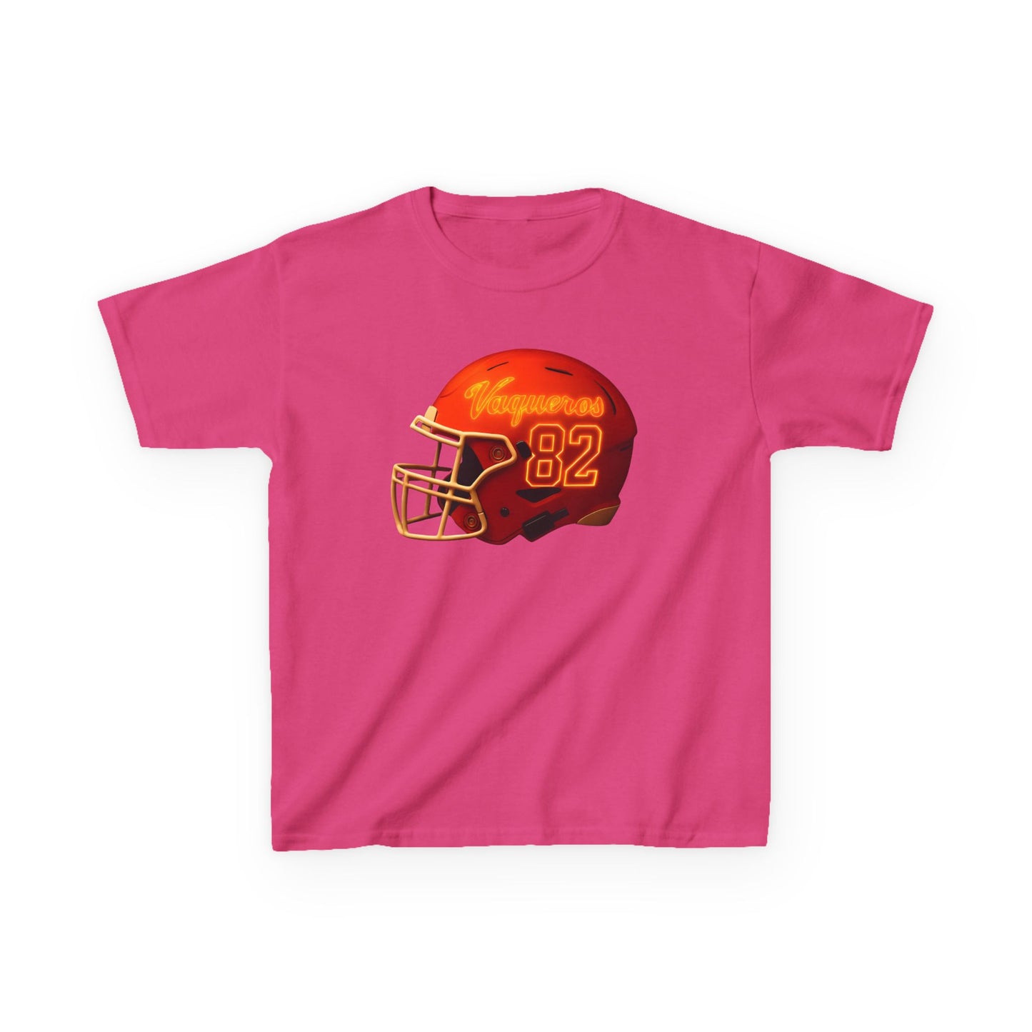#82 UTRGV Football Helmet Kids Unisex