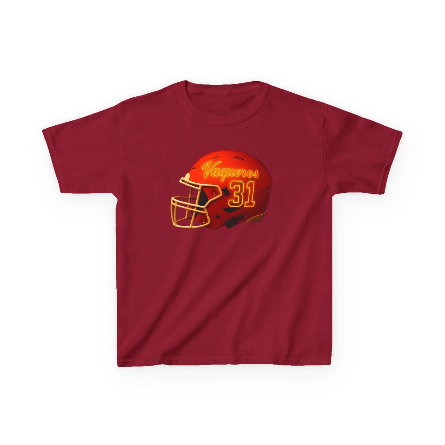 #31 UTRGV Football Helmet Kids Unisex