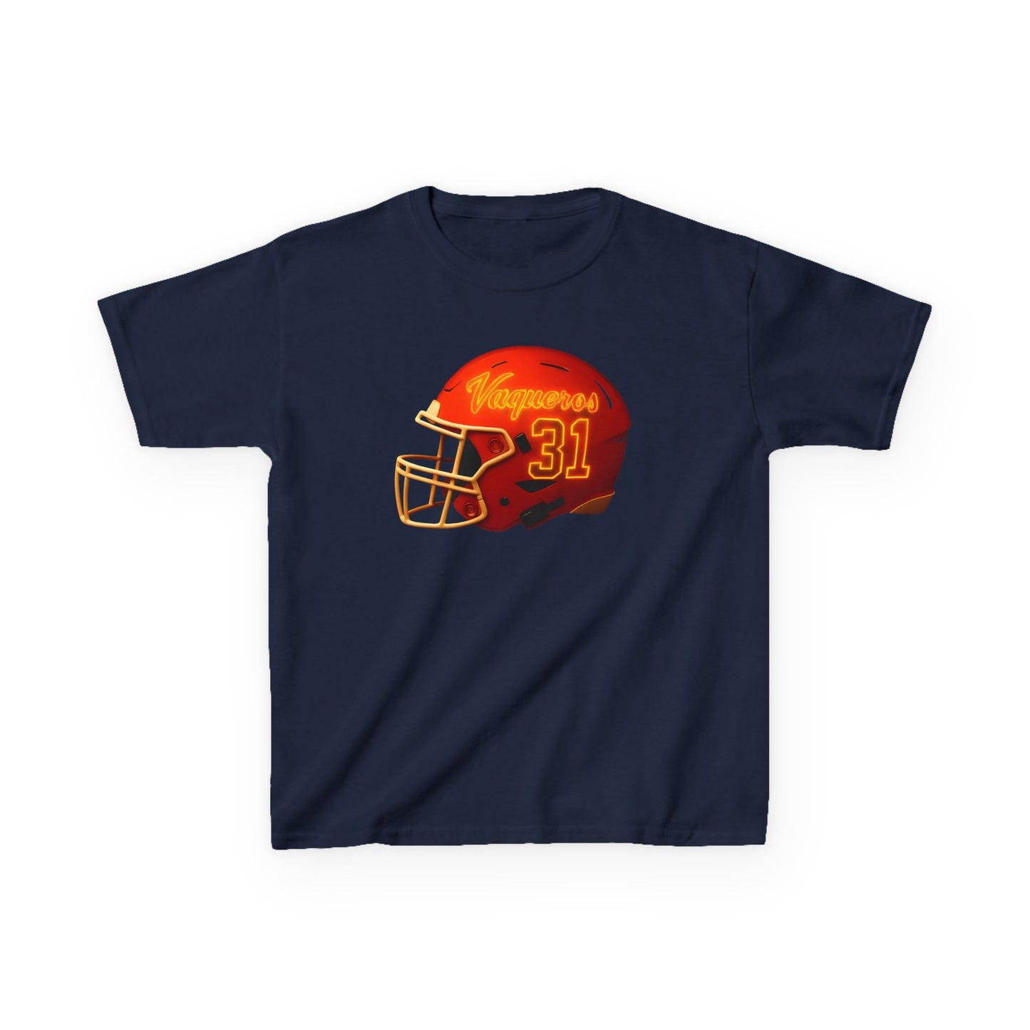 #31 UTRGV Football Helmet Kids Unisex