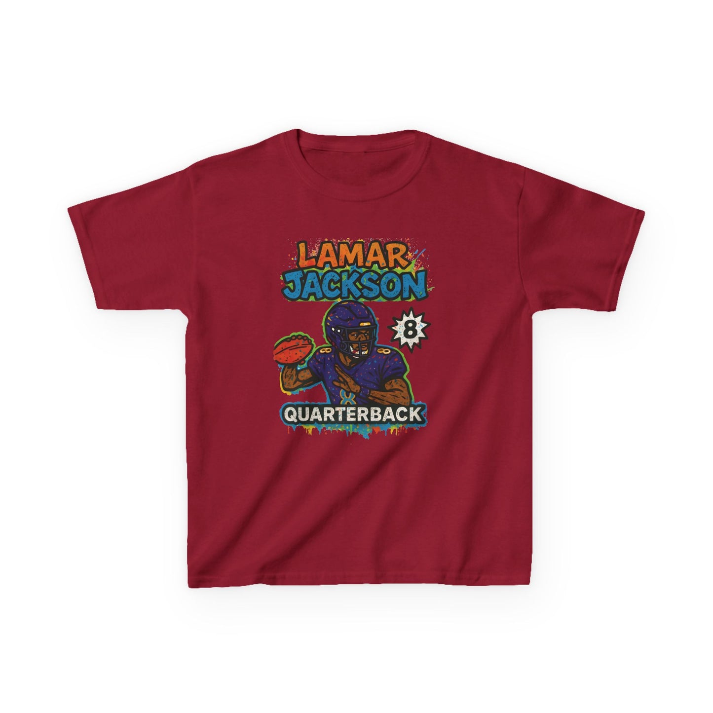 Baltimore Ravens Lamar Jackson Kids Unisex