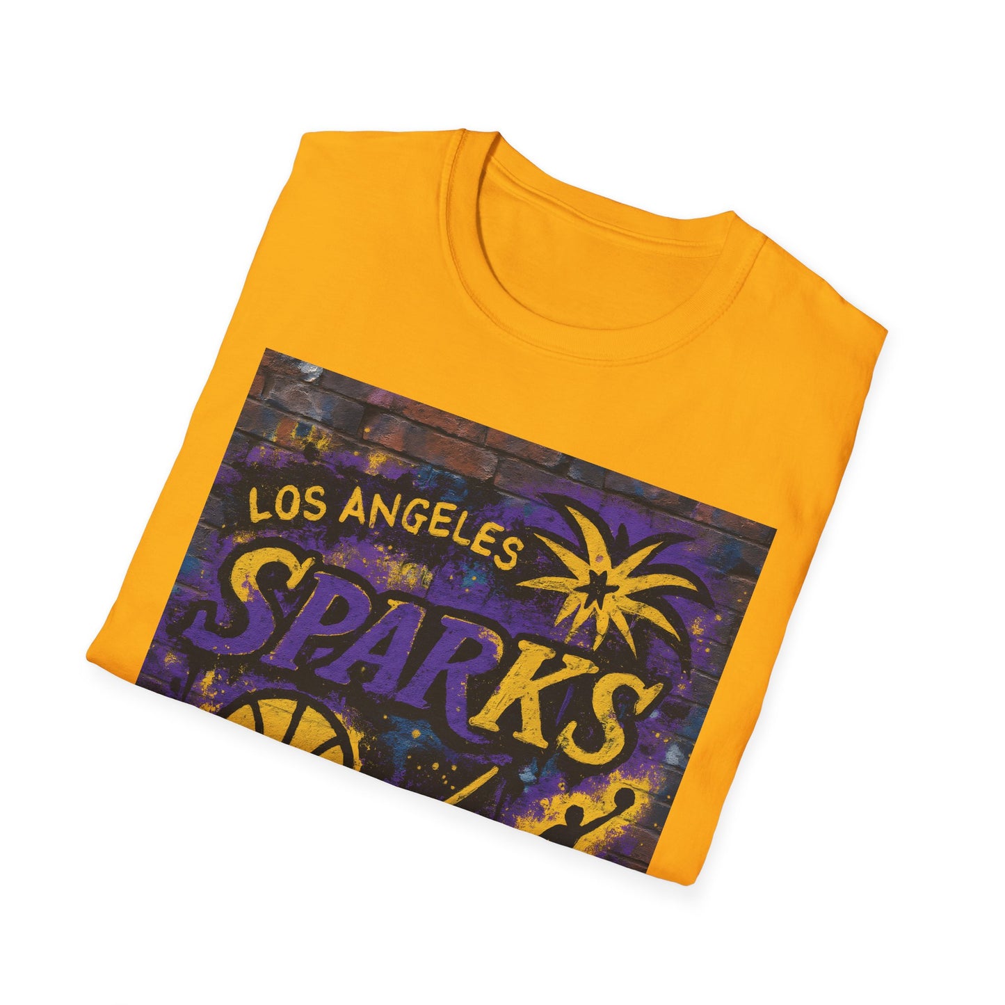 Los Angeles Sparks Graffiti Theme Unisex