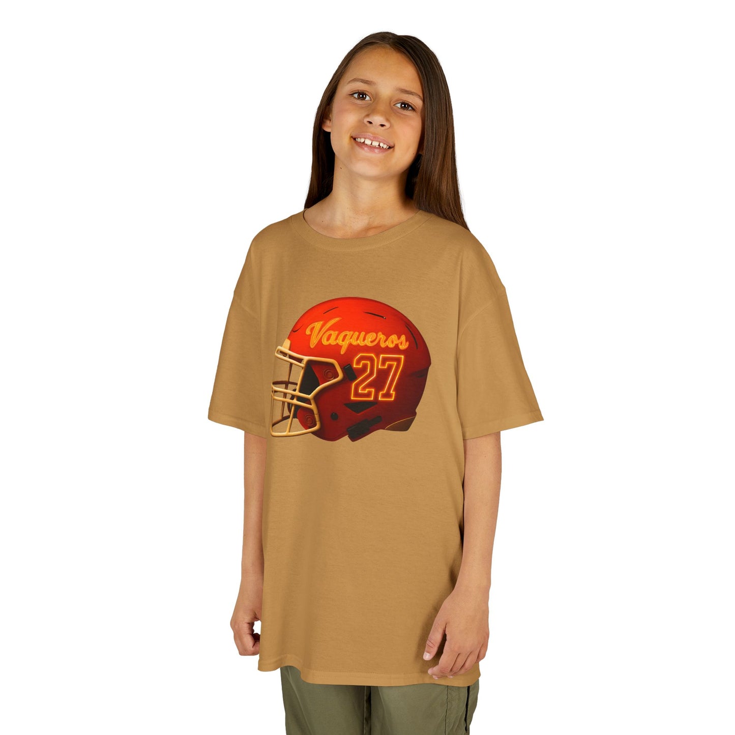 #27 UTRGV Football Helmet Kids Unisex