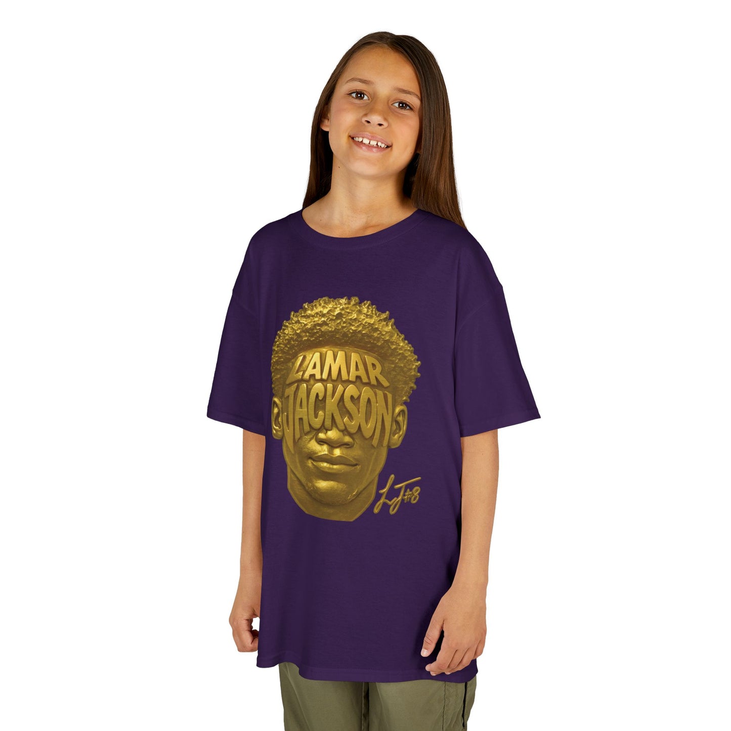 Baltimore Ravens Lamar Jackson Kids Unisex