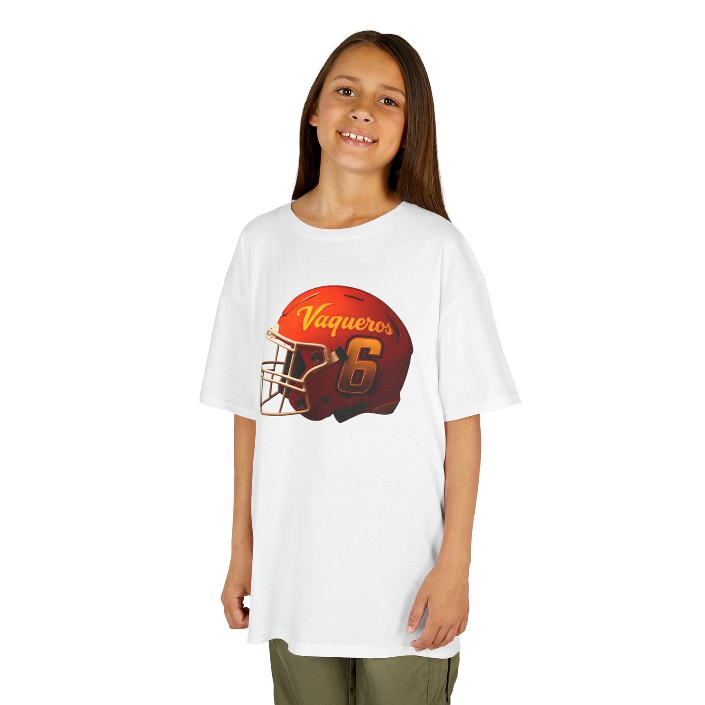 #6 UTRGV Football Helmet Kids Unisex