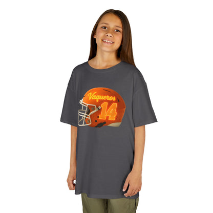#14 UTRGV Football Helmet Kids Unisex
