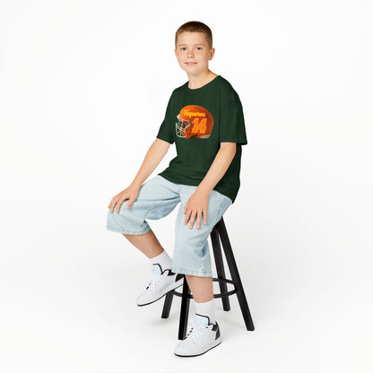 #14 UTRGV Football Helmet Kids Unisex