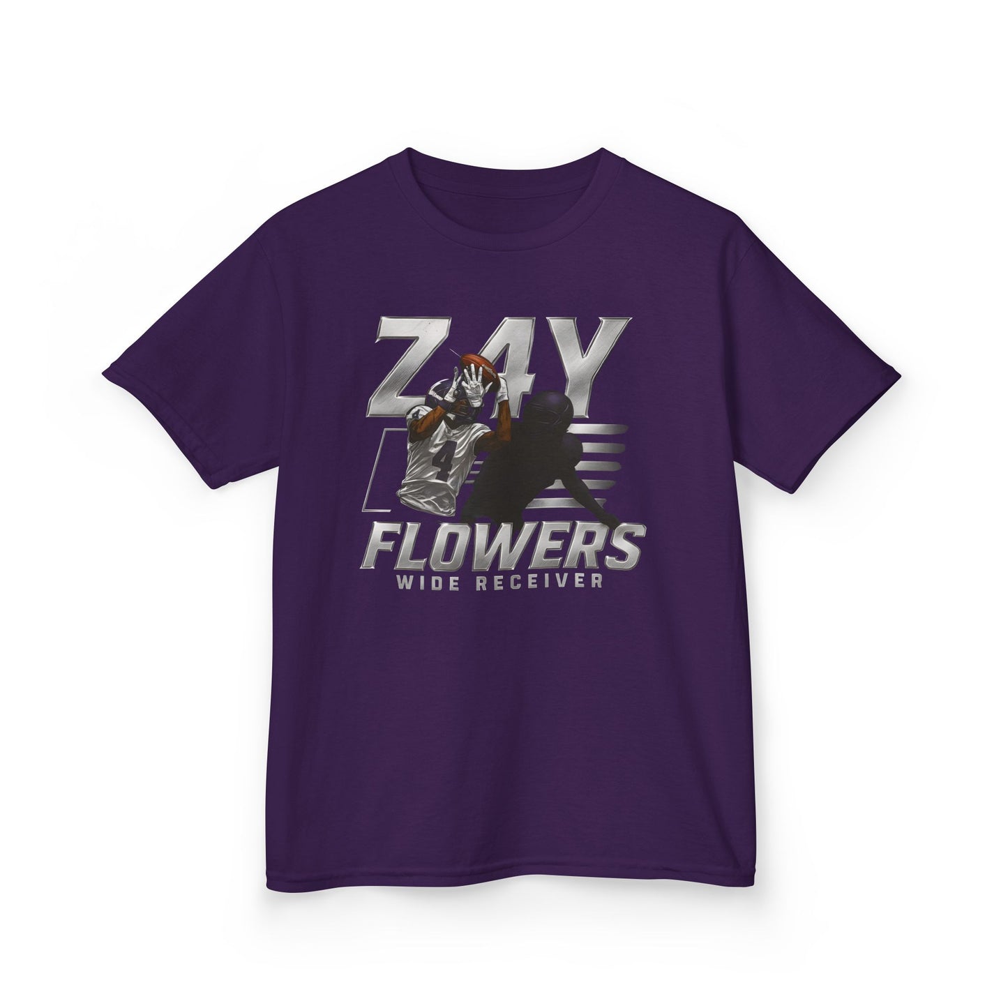 Baltimore Ravens Zay Flowers Kids Unisex