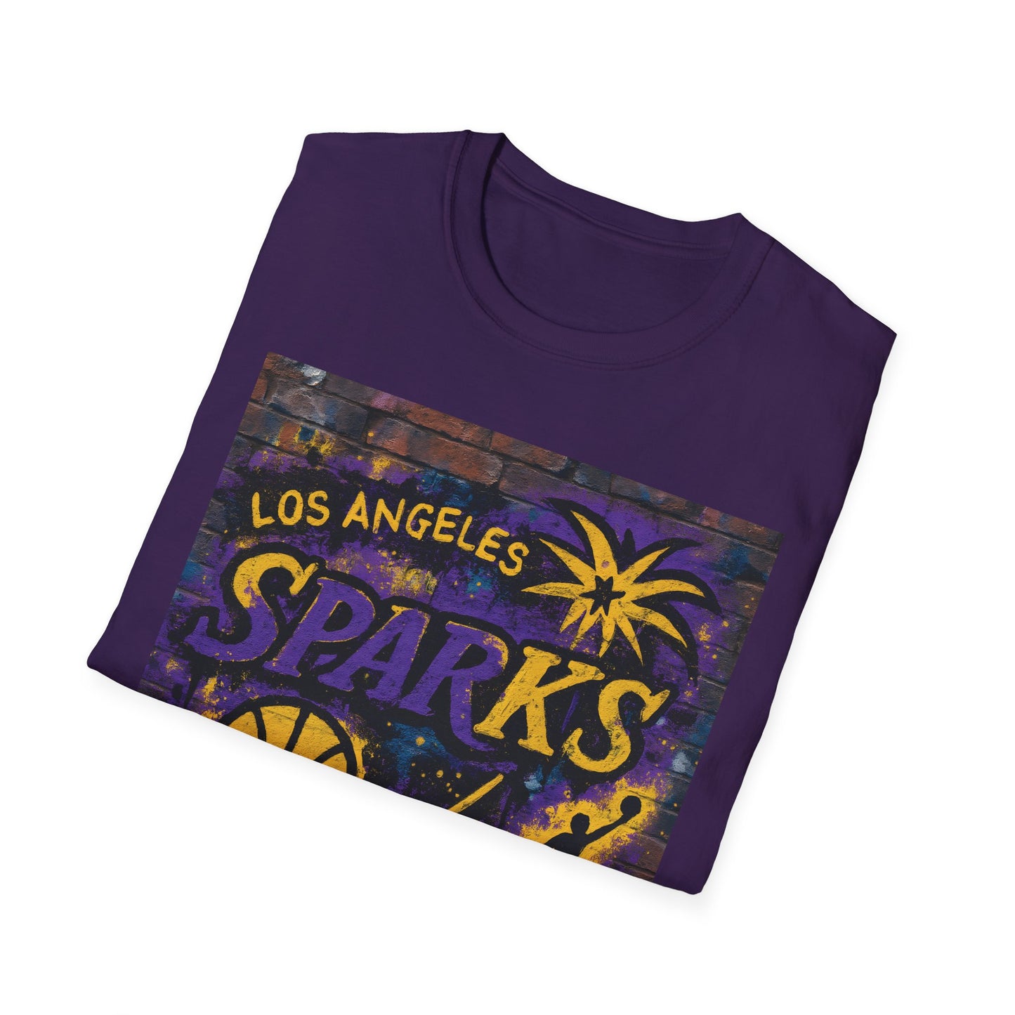 Los Angeles Sparks Graffiti Theme Unisex