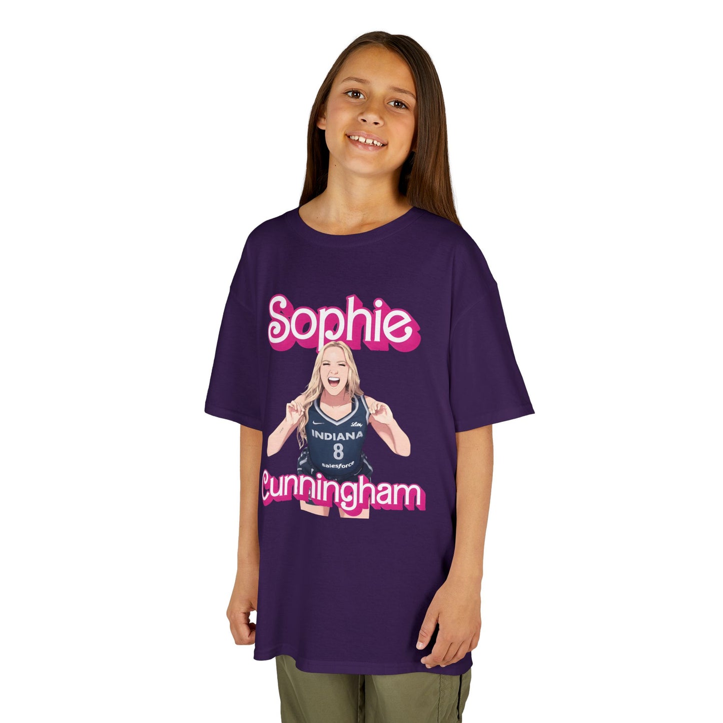 Indiana Fever Sophie Cunningham Kids Tee