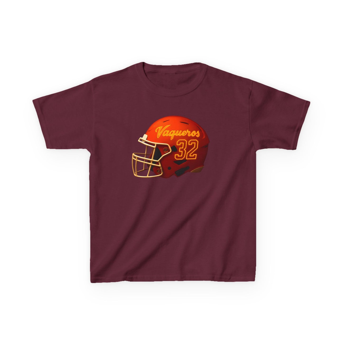 #32 UTRGV Football Helmet Kids Unisex