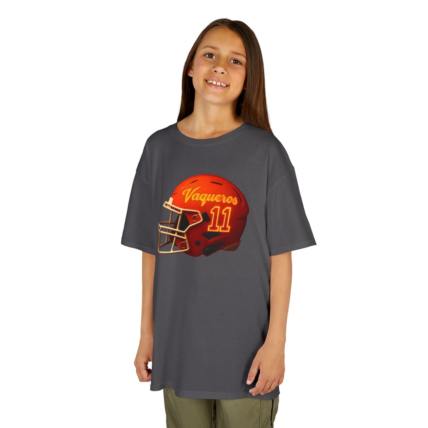 #11 UTRGV Football Helmet Kids Unisex