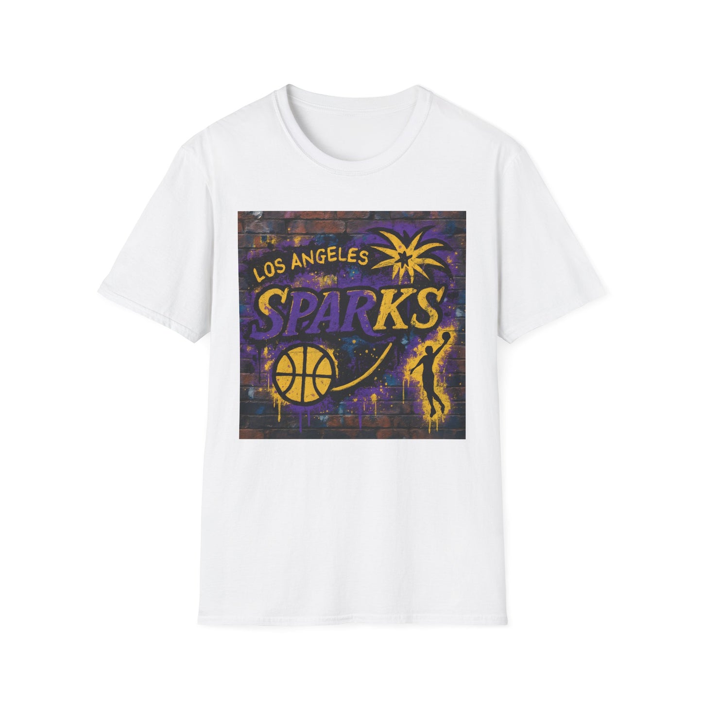 Los Angeles Sparks Graffiti Theme Unisex