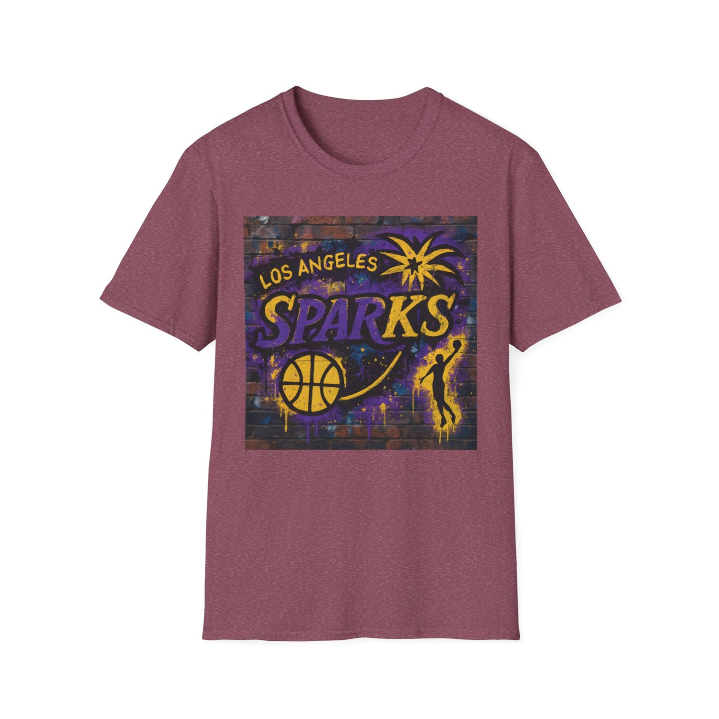 Los Angeles Sparks Graffiti Theme Unisex