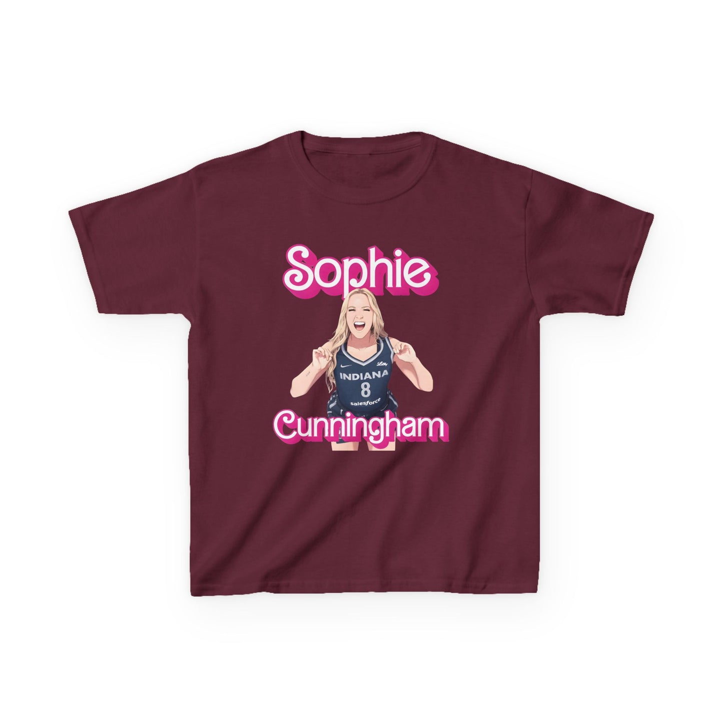 Indiana Fever Sophie Cunningham Kids Tee
