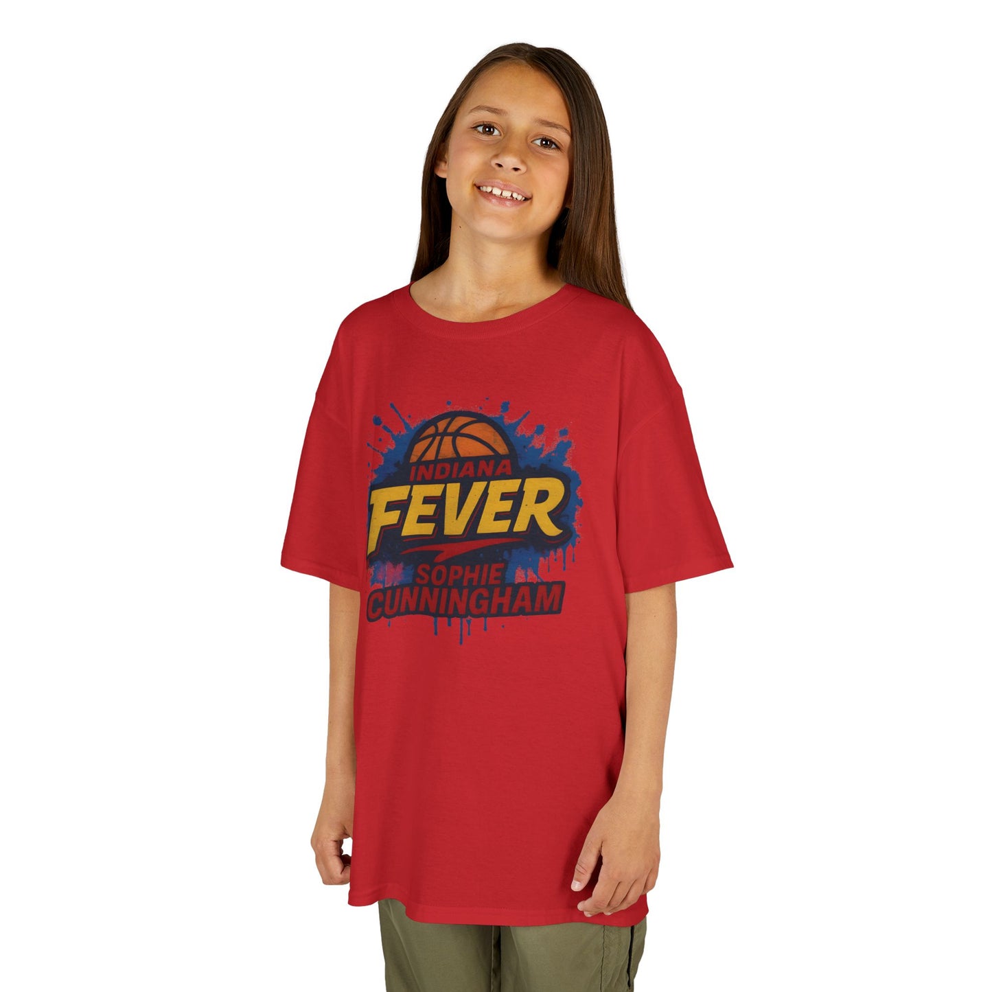 Indiana Fever Sophie Cunningham Kids Unisex