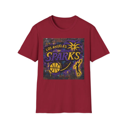 Los Angeles Sparks Graffiti Theme Unisex
