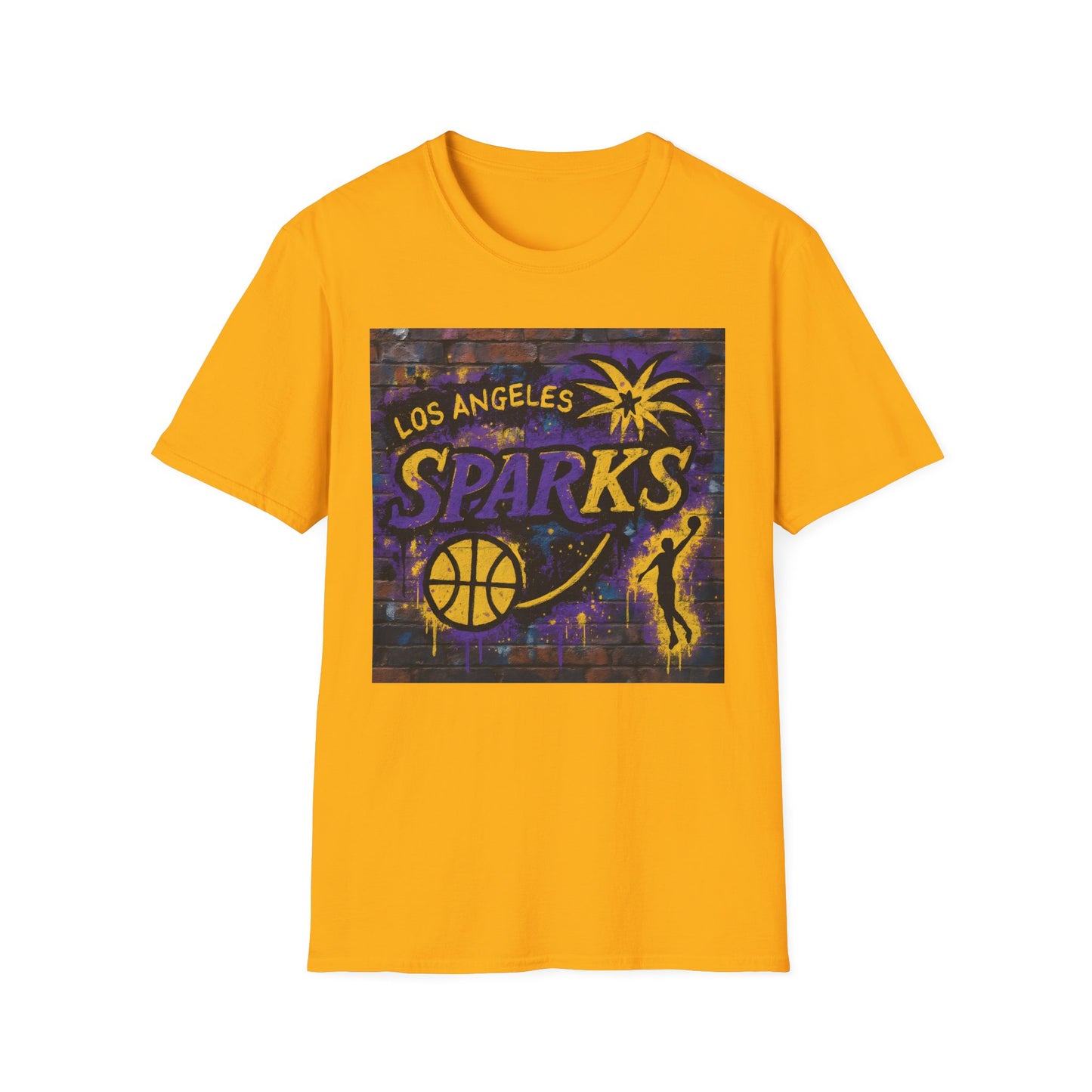 Los Angeles Sparks Graffiti Theme Unisex