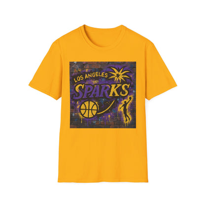 Los Angeles Sparks Graffiti Theme Unisex