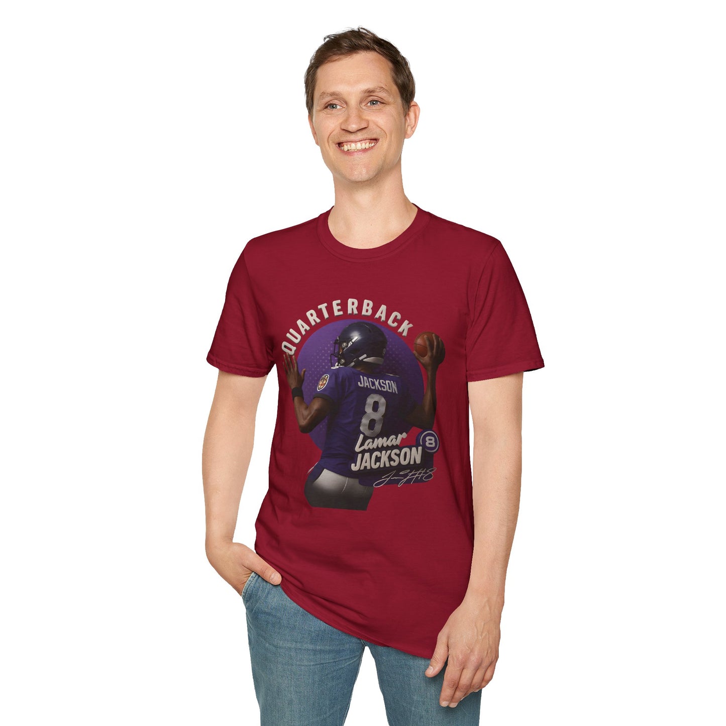 Baltimore Ravens Lamar Jackson Unisex