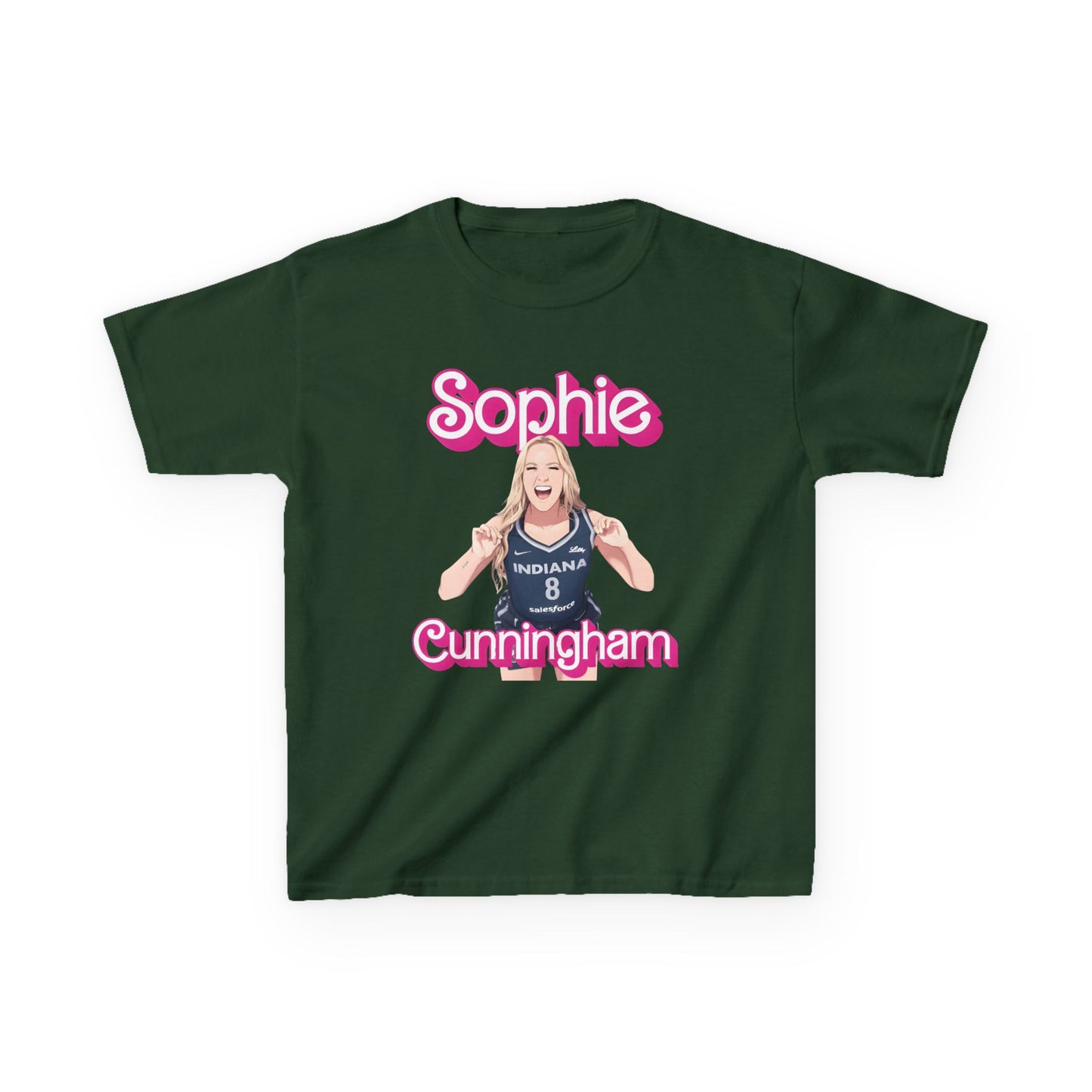 Indiana Fever Sophie Cunningham Kids Tee