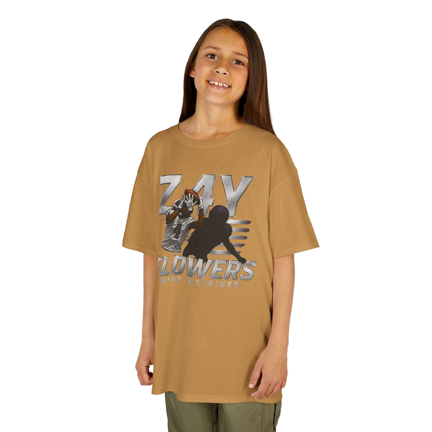 Baltimore Ravens Zay Flowers Kids Unisex
