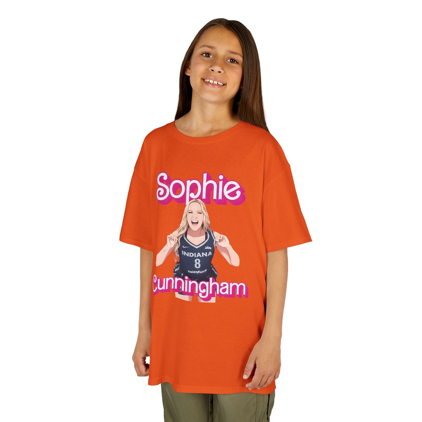 Indiana Fever Sophie Cunningham Kids Tee