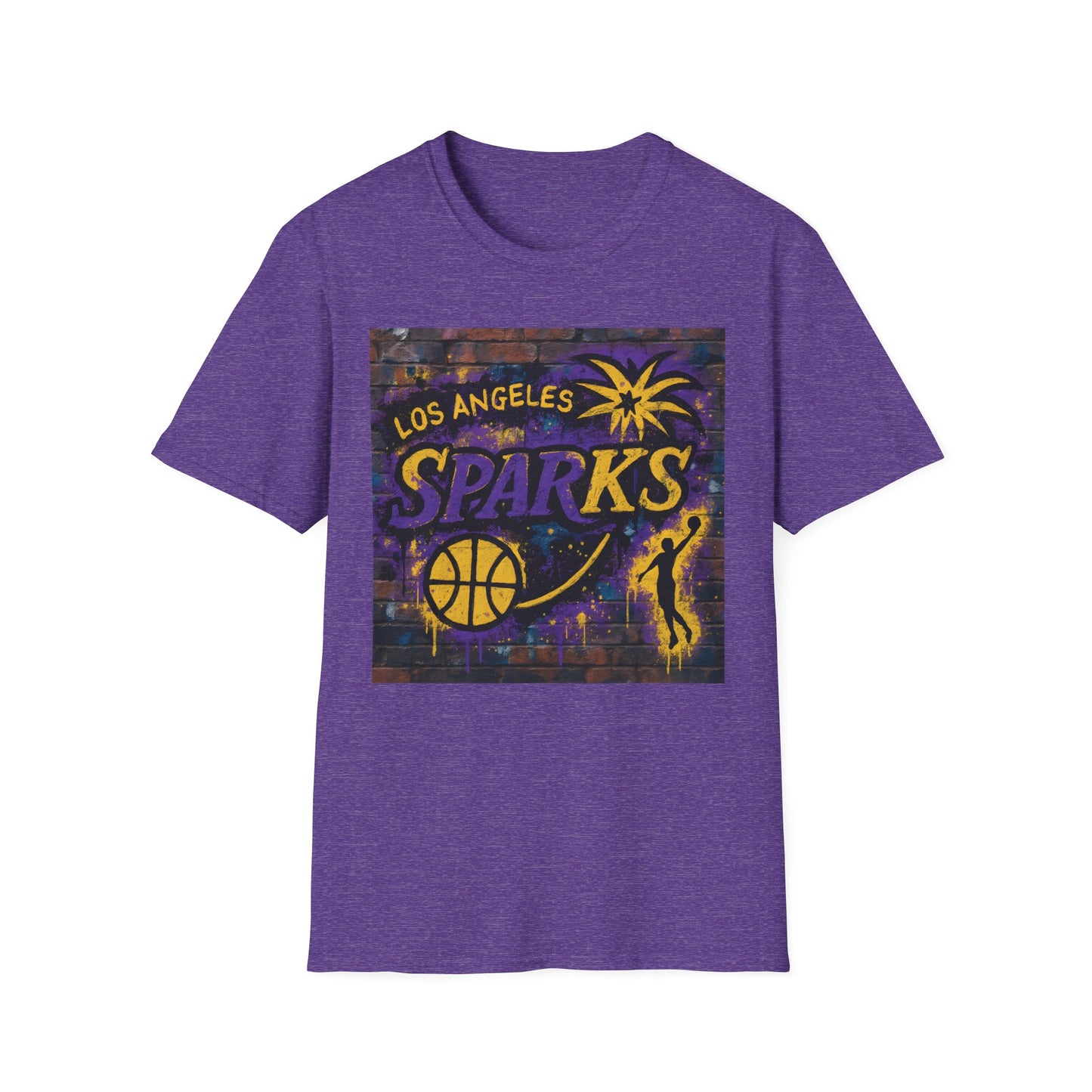 Los Angeles Sparks Graffiti Theme Unisex