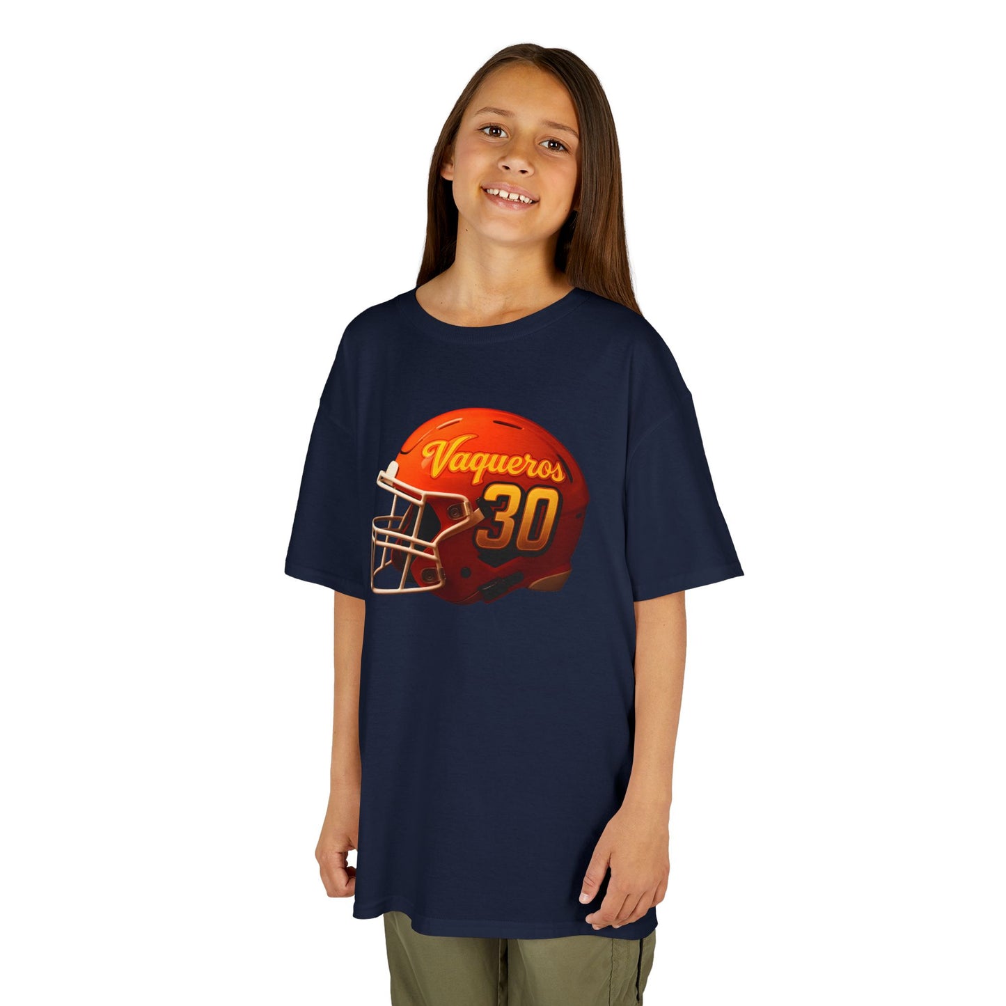 #30 UTRGV Football Helmet Kids Unisex
