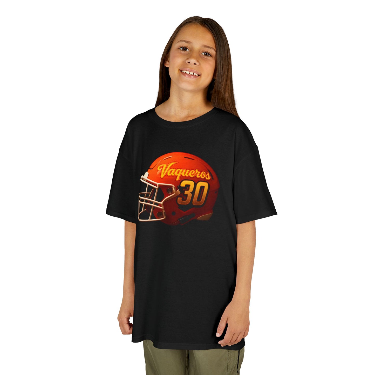 #30 UTRGV Football Helmet Kids Unisex