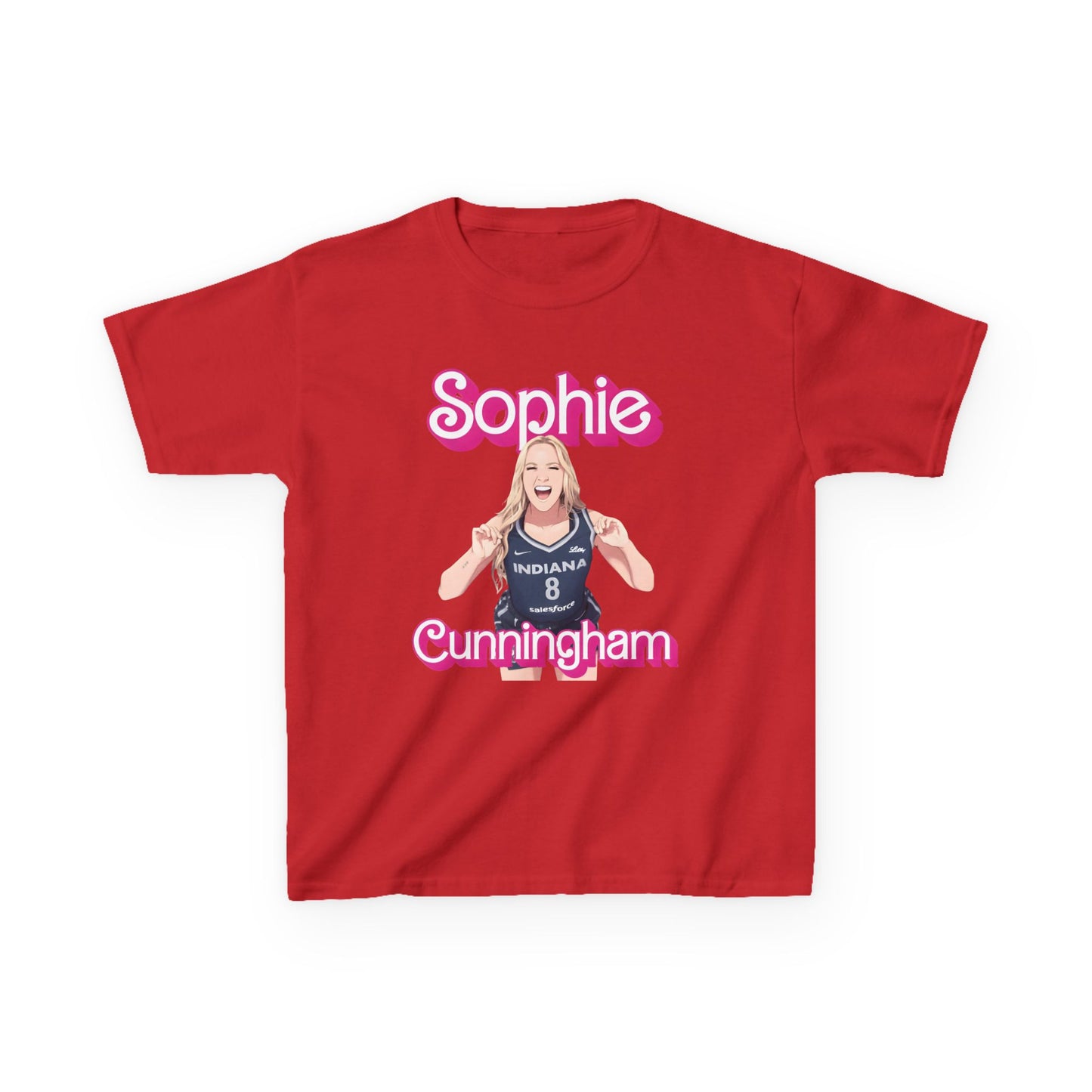 Indiana Fever Sophie Cunningham Kids Tee