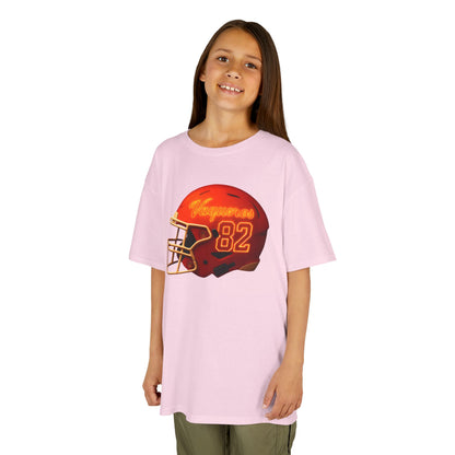 #82 UTRGV Football Helmet Kids Unisex