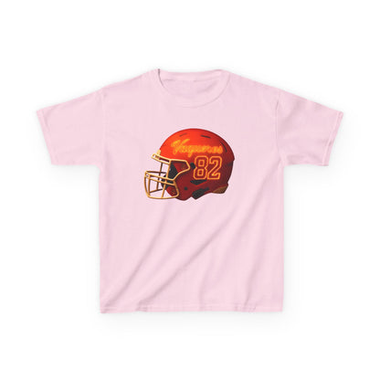 #82 UTRGV Football Helmet Kids Unisex