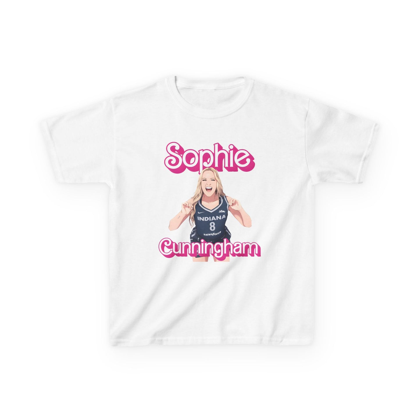Indiana Fever Sophie Cunningham Kids Tee