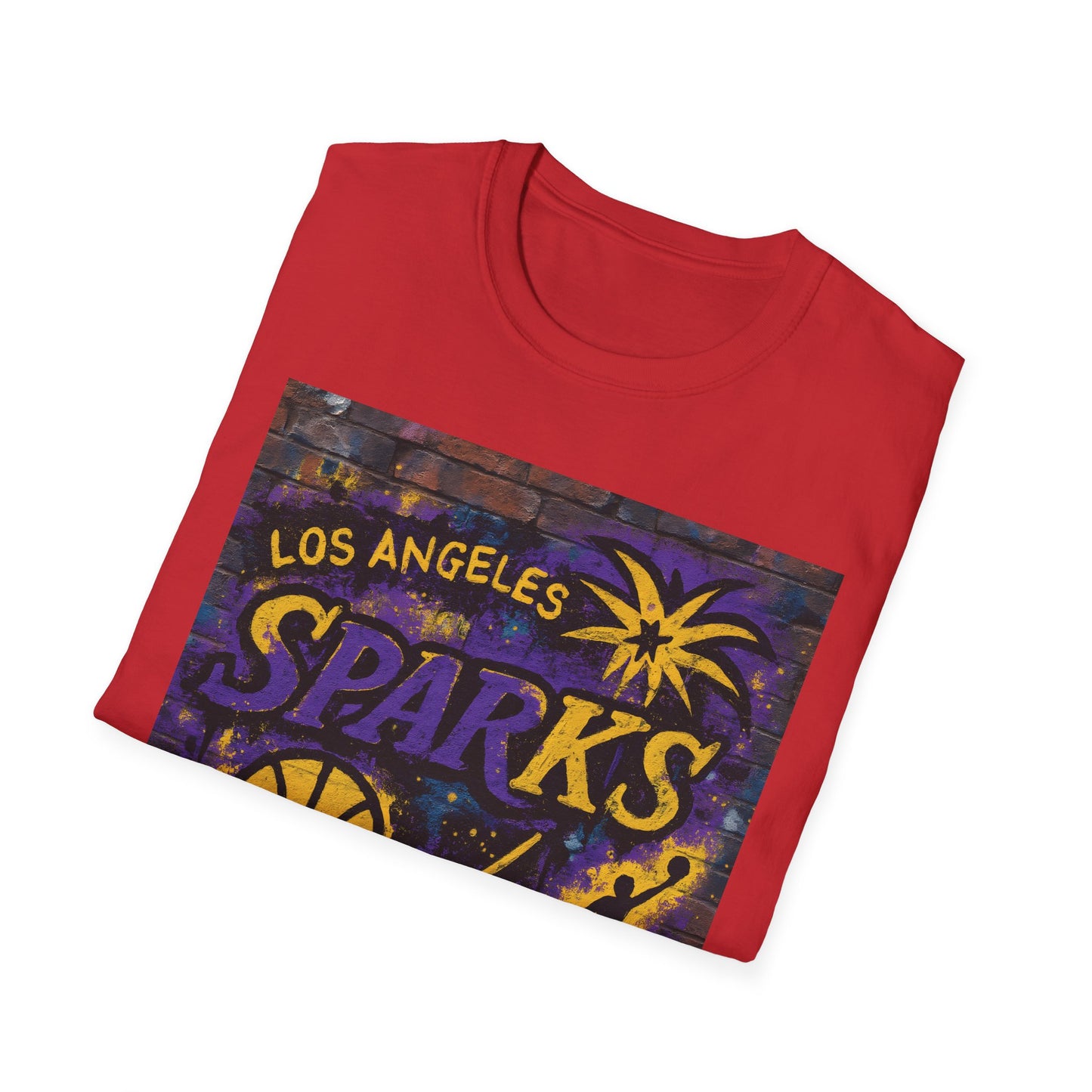 Los Angeles Sparks Graffiti Theme Unisex