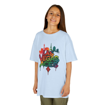 Las Vegas Aces Graffiti Kids Unisex