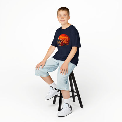 #82 UTRGV Football Helmet Kids Unisex