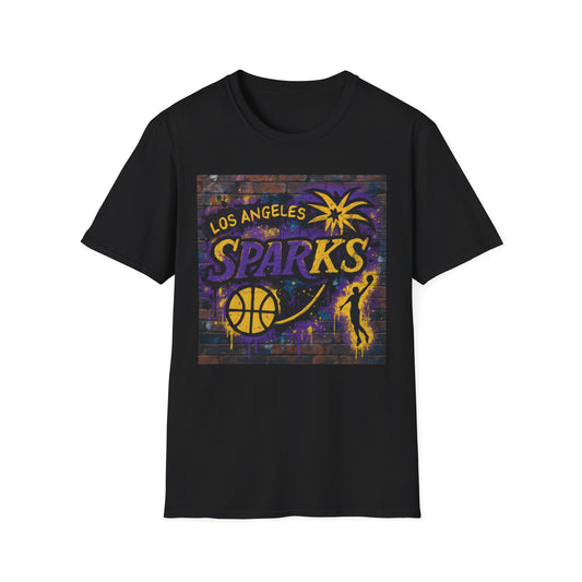 Los Angeles Sparks Graffiti Theme Unisex
