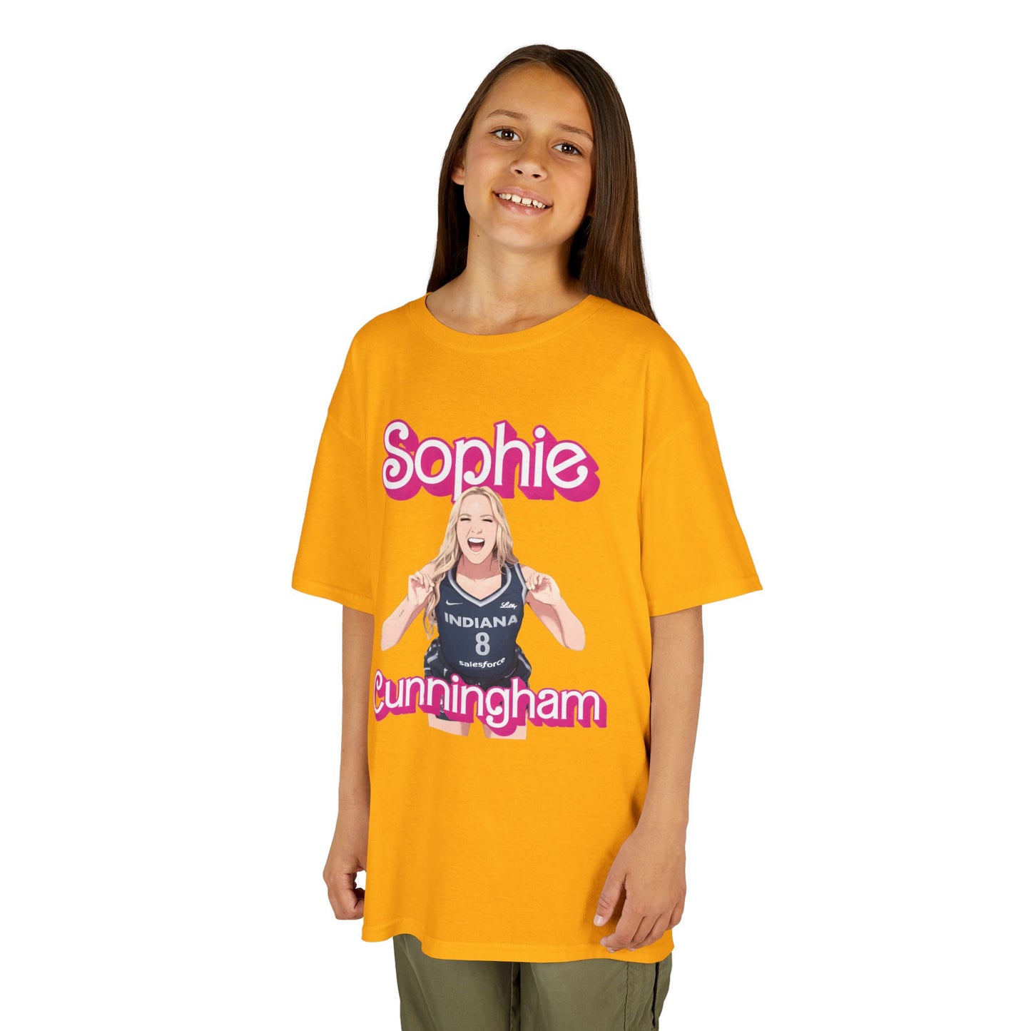 Indiana Fever Sophie Cunningham Kids Tee