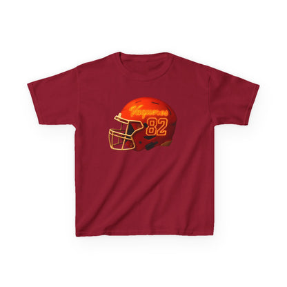 #82 UTRGV Football Helmet Kids Unisex