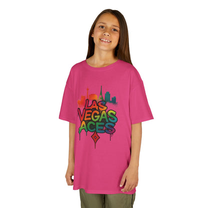 Las Vegas Aces Graffiti Kids Unisex