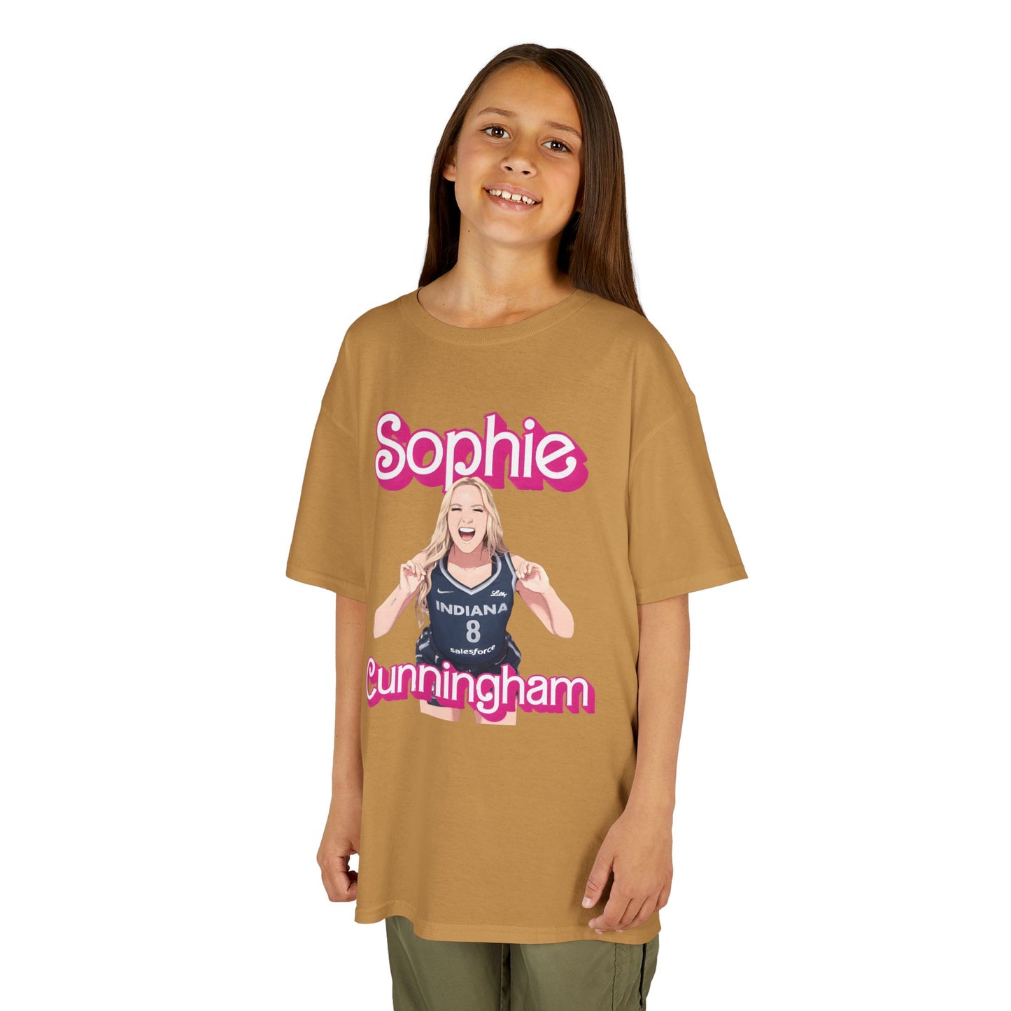 Indiana Fever Sophie Cunningham Kids Tee